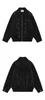 2024HIP HOP LÄDER JACKE OVERDAGT STREETWEAR LETTER STAR EMBRODERY BASEBALL JACKES Y2K COER