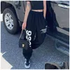 Kadın Pantolon Capris Kore Moda Kpop Dans Etme Jogger Kadınlar Bahar Yaz Caz Hip Hop Büyük Boyutlu Eşyalar Y2K Giysileri 939 Baskı OTEQR