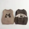 Pullover Milancel Kinderkleding Sweaters Cartoon Boys Knitwear Koreaanse stijl Kinderen Out meter 231030