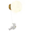 Wall Lamp Long Sconces Reading Lamps For Mirror Bedroom Led Light Glass