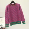 Women's Sweaters New Autumn and Winter classic Designer Sweater Female Korean Version of Loose Foreign Style Joker Sweater Co247x