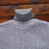 Women s Sweaters Men s Velvet Thickened Sweater Winter Turtleneck Base Shirt Thick Knitted Warm Inner Clothes 231031