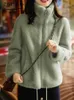 Женские куртки из искусственного меха для женщин, теплая куртка на молнии, мягкая двусторонняя флисовая водолазка, пальто, толстовка 231031