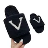 Kvinnor Sandaler som säljer tofflor Kvinnor Slipper Designerskor Autumn Winter Slide Sandal Storlek 35-41 med anti-dammsäck