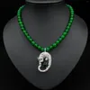 Pendentifs Délicat roman 925 argent étincelant Zircon léopard pendentif collier pour les femmes magnifique déclaration Banquet à la mode femme bijoux