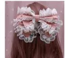 Fournitures de fête 5 Styles Lolita japonais en dentelle douce, nœud papillon, bandeau de cheveux Cosplay, accessoires de couvre-chef