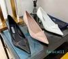 Home Tacchi alti Sandali con tacco sottile a punta Mostra piedi superiori sottili Scarpe singole con bocca poco profonda