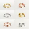 Plated gold ring for women luxury love ring classic couple bague party wedding engagement jewelry designer rings mens stainless steel zb010