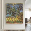 Trees in the Garden of St. Paul Hospital by Vincent Van Gogh Oil Painting Replica Hand Painted Masterpiece on Canvas Wall Art