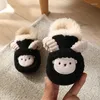 Boots Baby Girls Boys Cotton Shoes Cartoon Sheep Cute Snow Winter Toddler Warm Plush Ankle Outdoor Soft Anti Slip Sneakers