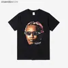 Heren T-shirts Heren T-shirts Katoen Unisex T-shirt Dames Heren Tee Young Thug Thugger Grafisch T-shirt Afrikaanse afkomst Rapper Stijl Hip Hop T-shirt Vintage Tops T231031