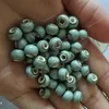 100 pièces de perles rondes en céramique de 6mm 8mm, perles de trou pour bricolage, perles en porcelaine faites à la main, 10 couleurs pour la fabrication de bijoux, perles de bijoux à la mode ceramic porcelaine beads