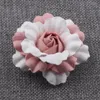 Hair Accessories 150pcs/lot 55mm Artificial Fabric Flower Head For DIY Crafting Shoes Bag Clothing Headwear Flowers