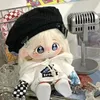 Plush Dolls Xiao 20cm Kawaii Sweet Girl White Fried Hair Stuffed Doll Body Change Clothes Cute Birthday Gift 231030