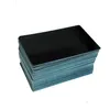 Archivos de tarjetas de visita Tarjetas de metal de sublimación al por mayor Transferencia de calor Placa de aluminio en blanco 3.1X2.1 pulgadas 100 unids / set Doble cara para Sub Dh1Aa