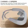 Massera nackkudde 5d Shiatsu Back Massage Shawl U Shape Knading Shoulder Massager Car Home Muskel Avkopplande trötthet 231030