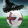 Balls Futbol resmi boyutu 5 PU Malzeme Makinesi Dikişli Yüksek Kaliteli Futbol Eğitimi Golü Takım Maç Ligi Futebol 1pc 231030