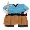 Cat Costumes Free Ship Funny Pet Clothes Cosplay Samurai Dog Halloween Party Cute Costume Clothing Comfort For Small Medium Chihuahua