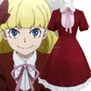 Bungo Stray Dogs Cosplay Alice Maid Japon Anime Cadılar Bayramı Noel Partisi Kadın Lolita Elbise Çoraplar Yay Kostümleri