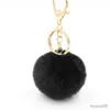 Chaîne de téléphone mobile Création Créative Multimored 6 cm Hairball Keychain Sac en peluche Pendant Car Hairball accessoire R231031