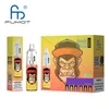 UK EU Top Seller original Fumot vape RGB Light Monkey Vape Randm Tornado 7000 Puffs Gorilla Vape Pen 57 saveurs