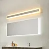 Lâmpadas de parede LED espelho luz 40-120cm AC110-240V impermeável moderna lâmpada acrílica cosmética para banheiro