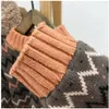 プルオーバー秋の冬の男の子の女の子セーターの子供たちの縞模様のリブ付き編み物の子供ソフト服男の子トップス服服231030