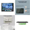 Appareils intelligents Smart Home Wifi Bluetooth Amplificateur mural 8 pouces Android 8.1 Système Théâtre Musique de fond O Lecteur USB SD Drop Livrer Ott3C
