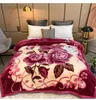 Blankets Double Layer Winter Thick Raschel Mink Weighted Blanket For Bed Soft Warm Heavy Fluffy Throw 231031