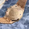 AP Orologi da polso svizzeri di lusso Epic Royal Collezione AP Oak 26715OR Disco blu Data Funzione di cronometraggio Macchina automatica per uomini e donne Indossano orologi unisex Stile PP56