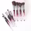 10st Professional Makeup Brushes Set Cosmetic Powder Eye Shadow Foundation Blush Blending Concealer Beauty Make Up Tool Brushes