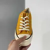 Klassisk duk casual skor män kvinnor 1970 alla stjärnsneaker chuck 70 chucks 1970 -tal trippel svart vit hög toppskor sport lågklippt konversationssneakers