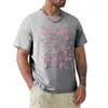 Débardeurs pour hommes T-shirt en fleurs de cerisier rose Chemise à séchage rapide Vêtements Kawaii T-shirts pour hommes