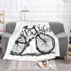 自転車の毛布Yikesソフトウォームスローブランケットバイク自転車サイクリングサイクリストマウンテンエクササイズ