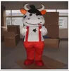 KOE mascotte kostuum party game jurk outfit reclame Halloween verjaardagsfeestje buiten outfit