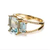 Bague en céramique étoile couleur diamant, personnalité tendance, couple, styliste, amoureux, anneaux 227v