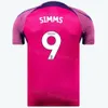 Hommes 32 HUME Soccer Jerseys 10 ROBERTS 20 CLARKE 24 NEILL 5 BALLARD 7 BELLINGHAM 39 EKWAH 21 PRITCHARD Kits de chemise de football Team Club Pur Coton 2023 2024 SangDeLan