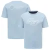 T-shirt de course F1, maillot à manches courtes de l'équipe d'été, même Style, personnalisé