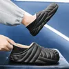 Slippers For Men Waterproof Slipper Added Cotton Platform Shoes Non-Slip Soft And Comfortable Shoe Indoor Fashion