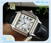 Famoso diseñador clásico reloj para hombre moda de lujo cuadrado tanque romano reloj ultra delgado correa de cuero genuino cuarzo precio al por mayor reloj de pulsera regalos