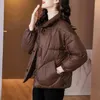 Gabardinas para mujer, abrigo Retro con cuello levantado, Chaqueta de algodón, ropa 2023, versión coreana, abrigo de otoño e invierno, Parkas para mujer