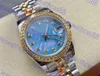 Designer Luxury Mens/Womens Fashion Golden Watches Automatisk mekanisk designer Kvinnor Logga rostfritt stål Märke Män vatten Proof