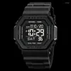 Wristwatches Skmei 1988 Mens Military Countdown Chrono Wristwatch 5Bar مقاومة للماء على مدار الساعة Hombre Back Light Sport Watches
