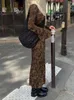 Drukuj retro dla kobiet mody bodycon high talia sukienki maxi s jeny