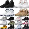 Jumpman 6 basketball shoes Men 6s Aqua Toro Bravo Yellow Ochre Cool Grey Georgetown Metallic Silver UNC Red Oreo British Khaki mens trainers sports sneakers 40-47