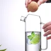 Serviessets Theepot Glas Helder Kurk Ketel Waterkan Thuiscontainer Hittebestendig Huishoudelijk Iced