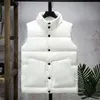 Down Jacket Vest Mens Puffer Jacket förtjockad varm vindtät lös bekväm comant casual enkel modefärg stor storlek höst och vinter ny modell designer rockar