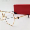 새로운 패션 디자인 나비 모양의 광학 안경 0413o 금속 프레임 쉬운 남자와 여자 안경 eyewear 간단한 인기있는 스타일 클리어 렌즈 안경 최고 품질