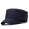 Ball Caps Spring Big Head Man Large Size Thin Polyester Army Flat Cap Men Summer Plus Mesh Military Hat 55-60cm 60-65cm