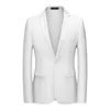 Herenpakken Blazers S-6XL Groothandel Heren Slim Casual Pak Jas Boutique Mode Formeel Effen Kleur Blazer Bruidegom Trouwjurk 231030